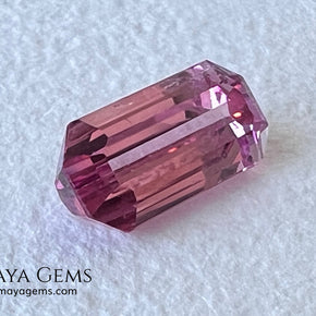 Red Tourmaline 1.69 ct – Light Red Octagon Elegance