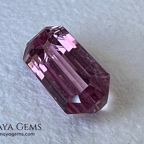 Red Tourmaline 1.69 ct – Light Red Octagon Elegance