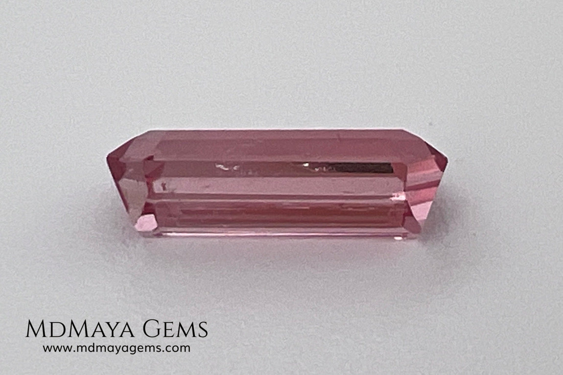 Red Tourmaline 1.69 ct – Light Red Octagon Elegance