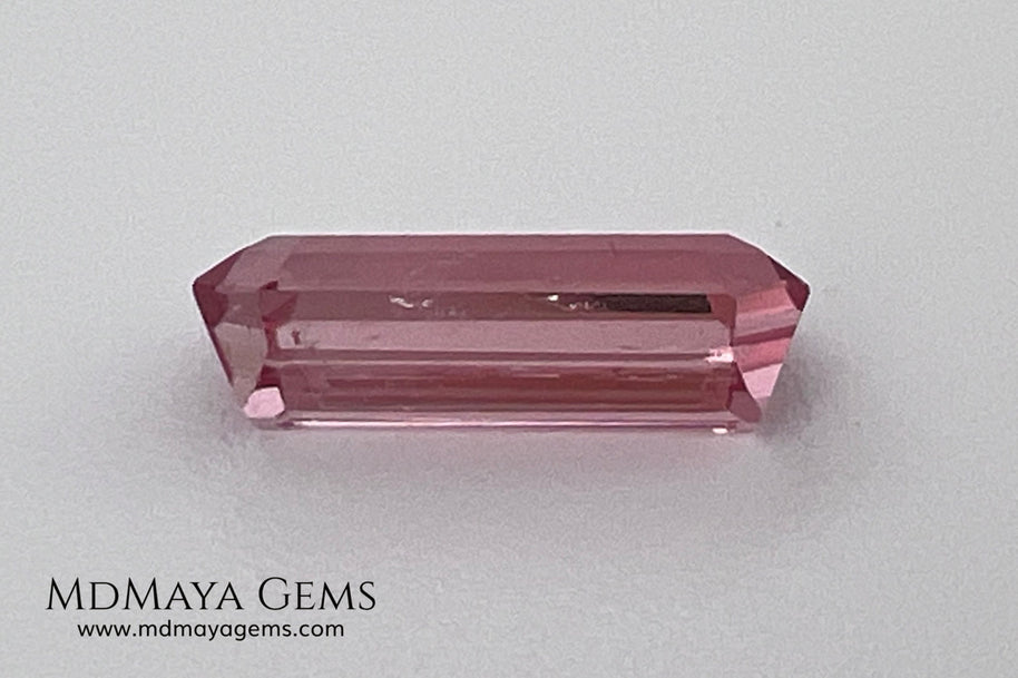Red Tourmaline 1.69 ct – Light Red Octagon Elegance