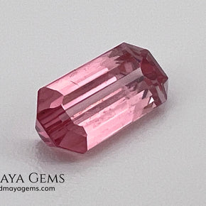 Red Tourmaline 1.69 ct – Light Red Octagon Elegance