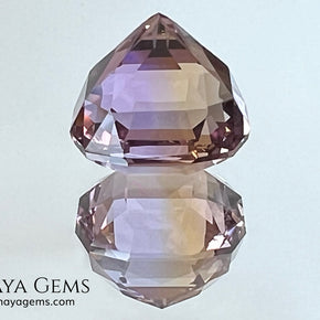 12.19 ct Fantasy Cut Ametrine – Natural Bicolor Quartz Gemstone