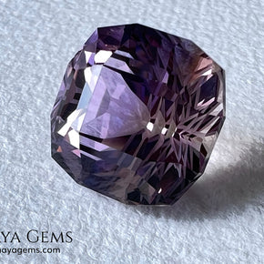 12.19 ct Fantasy Cut Ametrine – Natural Bicolor Quartz Gemstone