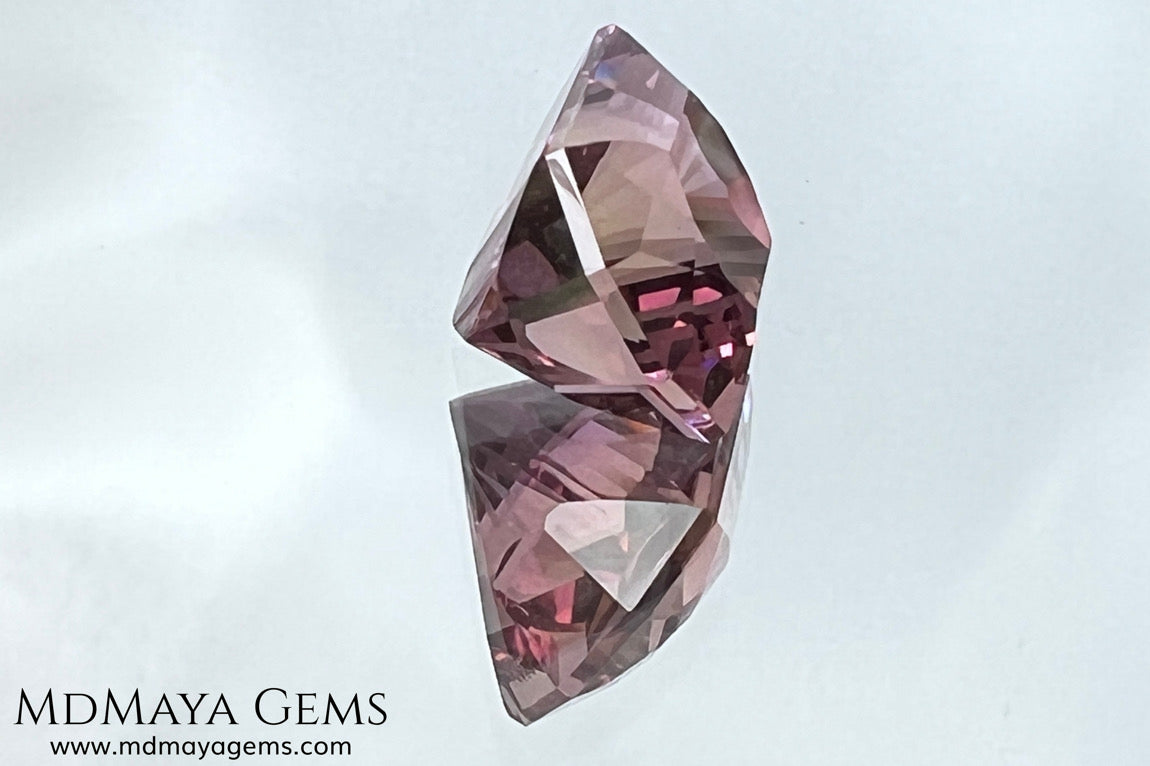 12.56 ct Fantasy Cut Ametrine – Natural Bicolor Quartz Gemstone