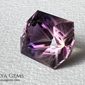 12.56 ct Fantasy Cut Ametrine – Natural Bicolor Quartz Gemstone