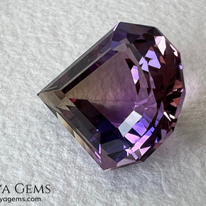 7.77 ct Fantasy Cut Ametrine – Natural Bicolor Quartz Gemstone