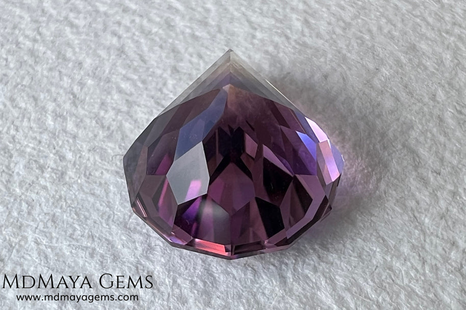7.77 ct Fantasy Cut Ametrine – Natural Bicolor Quartz Gemstone