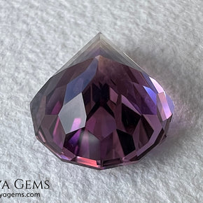 7.77 ct Fantasy Cut Ametrine – Natural Bicolor Quartz Gemstone