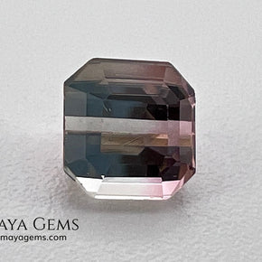 Bicolor Tourmaline 1.28 ct – Soft Pink & Champagne Elegance