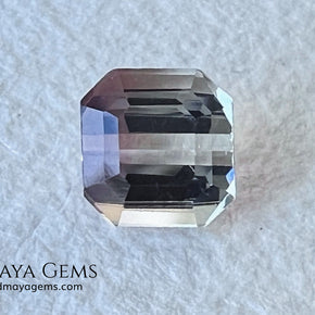 Bicolor Tourmaline 1.28 ct – Soft Pink & Champagne Elegance