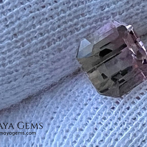 Bicolor Tourmaline 1.28 ct – Soft Pink & Champagne Elegance