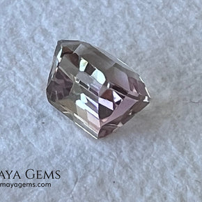 Bicolor Tourmaline 1.28 ct – Soft Pink & Champagne Elegance
