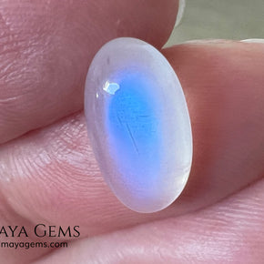 Blue Sheen Moonstone 3.03 ct – Natural Sri Lanka Oval Cabochon