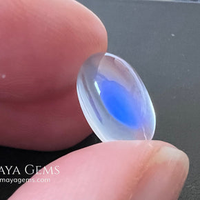 Blue Sheen Moonstone 5.32 ct – Natural Sri Lanka Oval Cabochon