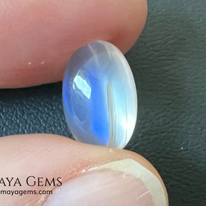 Blue Sheen Moonstone 5.32 ct – Natural Sri Lanka Oval Cabochon