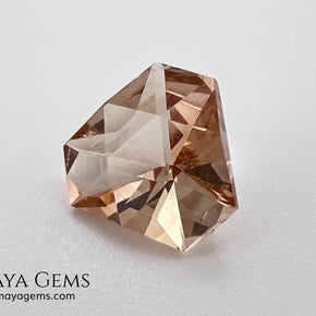 5.95 ct Yellowish Orange Topaz – Fancy Cushion Brilliant (Pakistan)