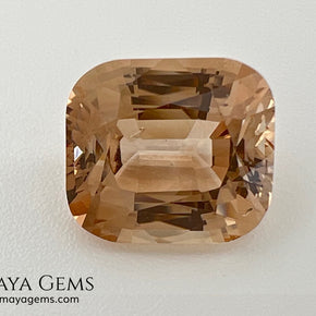 7.74 ct Yellowish Orange Topaz – Cushion Cut (Pakistan)