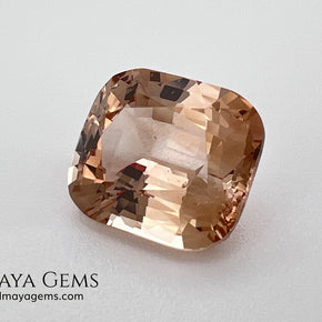 7.74 ct Yellowish Orange Topaz – Cushion Cut (Pakistan)