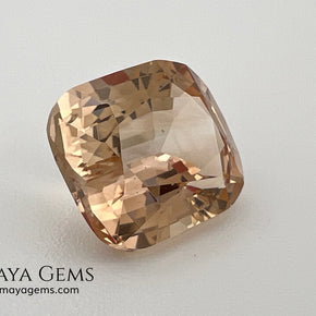7.74 ct Yellowish Orange Topaz – Cushion Cut (Pakistan)