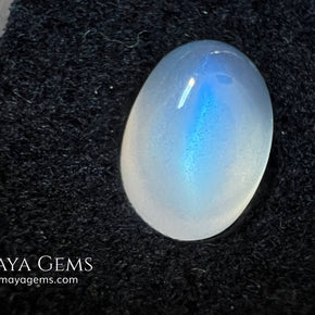 Natural Blue Sheen Moonstone 3.66 Ct Oval Cabochon – Sri Lanka