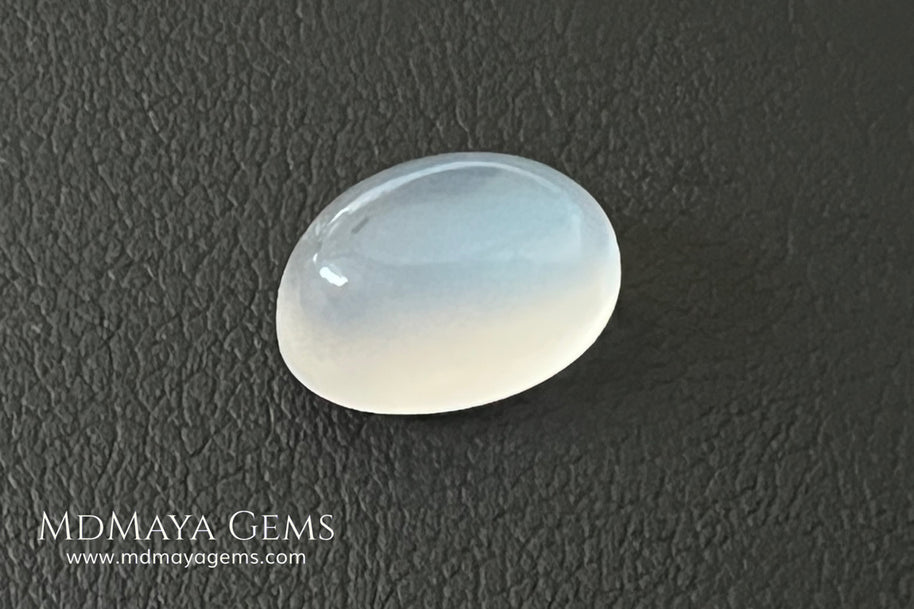 Natural Blue Sheen Moonstone 3.66 Ct Oval Cabochon – Sri Lanka