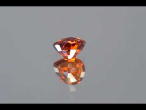 Rich Orange Spessartite Garnet. Pear cut. 1.91 ct.