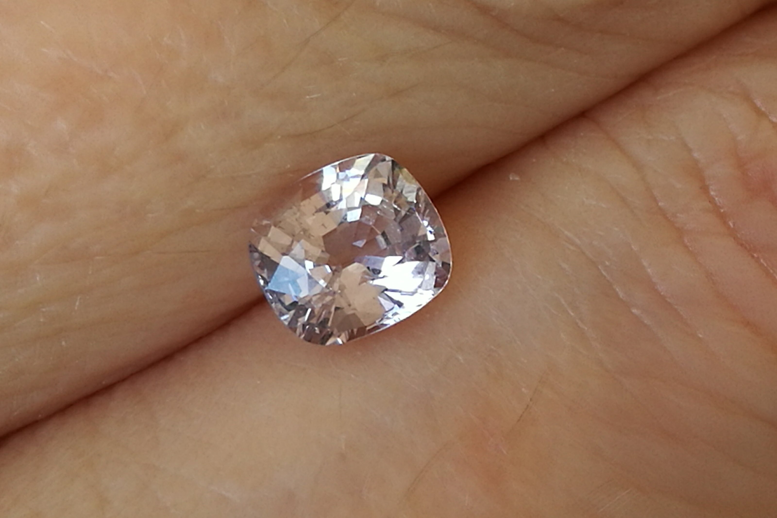 Marvelous Metallic Light Purple Spinel – 1.11 ct Cushion Cut