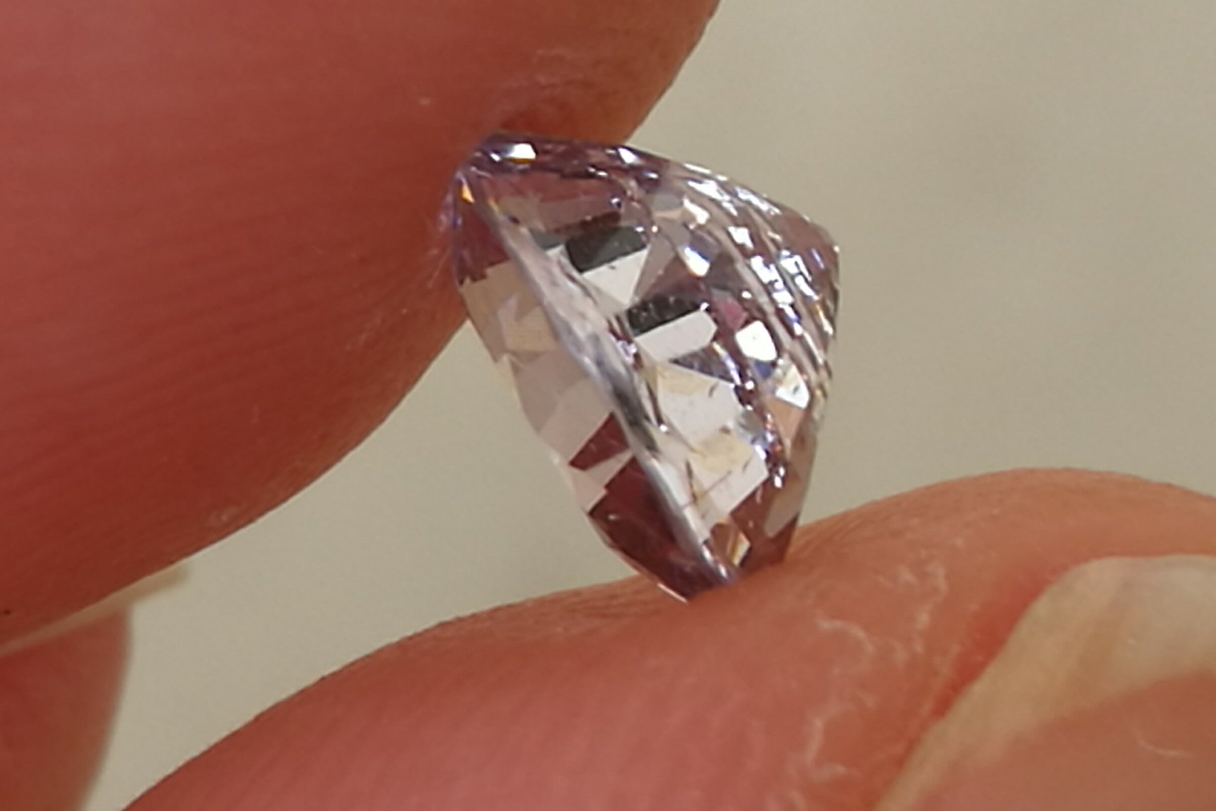 Marvelous Metallic Light Purple Spinel – 1.11 ct Cushion Cut
