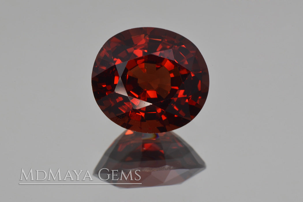 Red Burmese Spinel. Oval Cut. 3.18 ct.