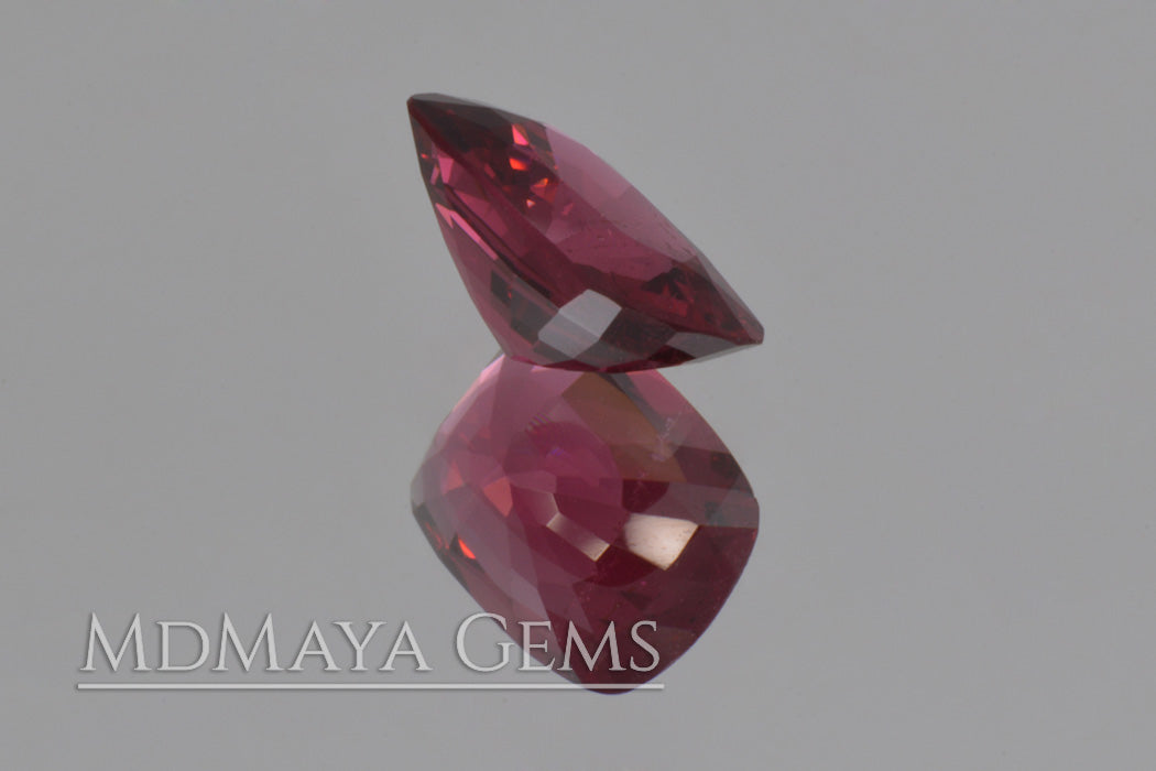 Amazing Rich Red Spinel Gemstone. Cushion Cut. 1.34 ct