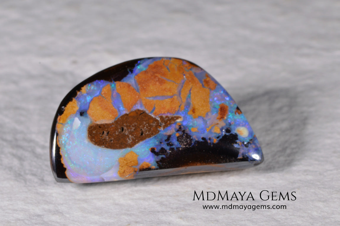 Beautiful Boulder Opal 12.78 ct from Australia