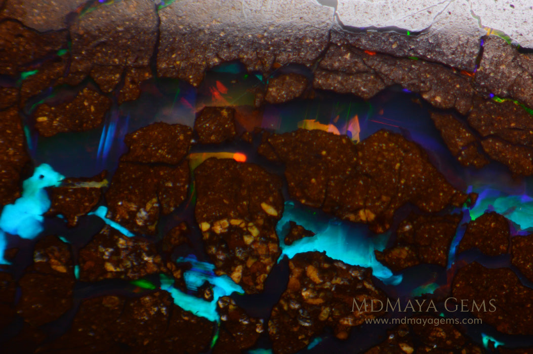 Australian Solid Matrix Boulder Opal 3.06 ct