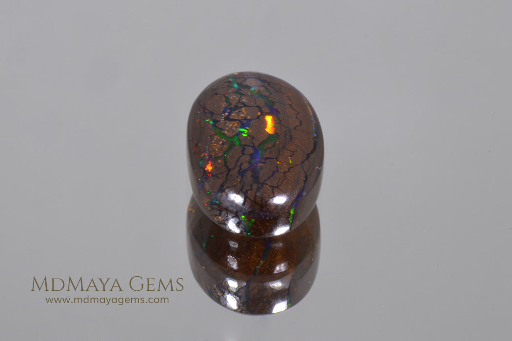 Australian Solid Matrix Boulder Opal 3.06 ct
