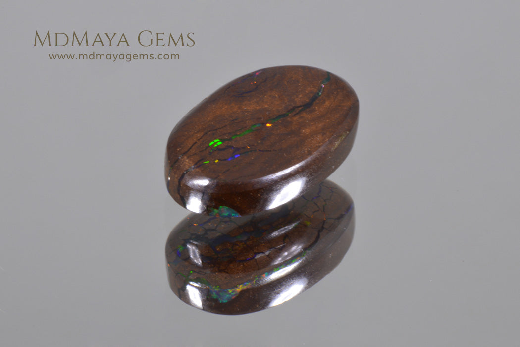 Australian Solid Matrix Boulder Opal 3.06 ct