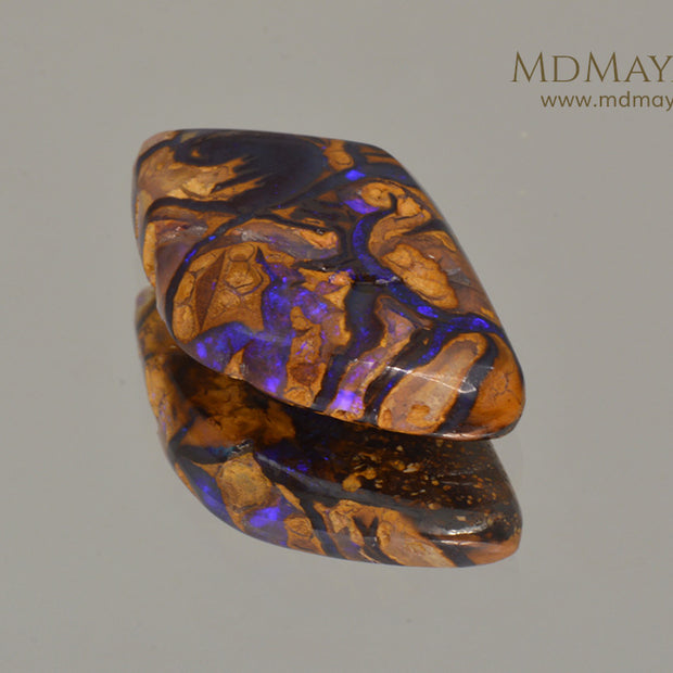 Australian Boulder Opal Cabochon Cut 6.12 ct