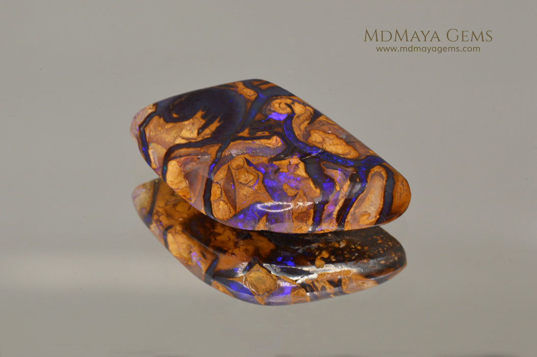 Australian Boulder Opal Cabochon Cut 6.12 ct