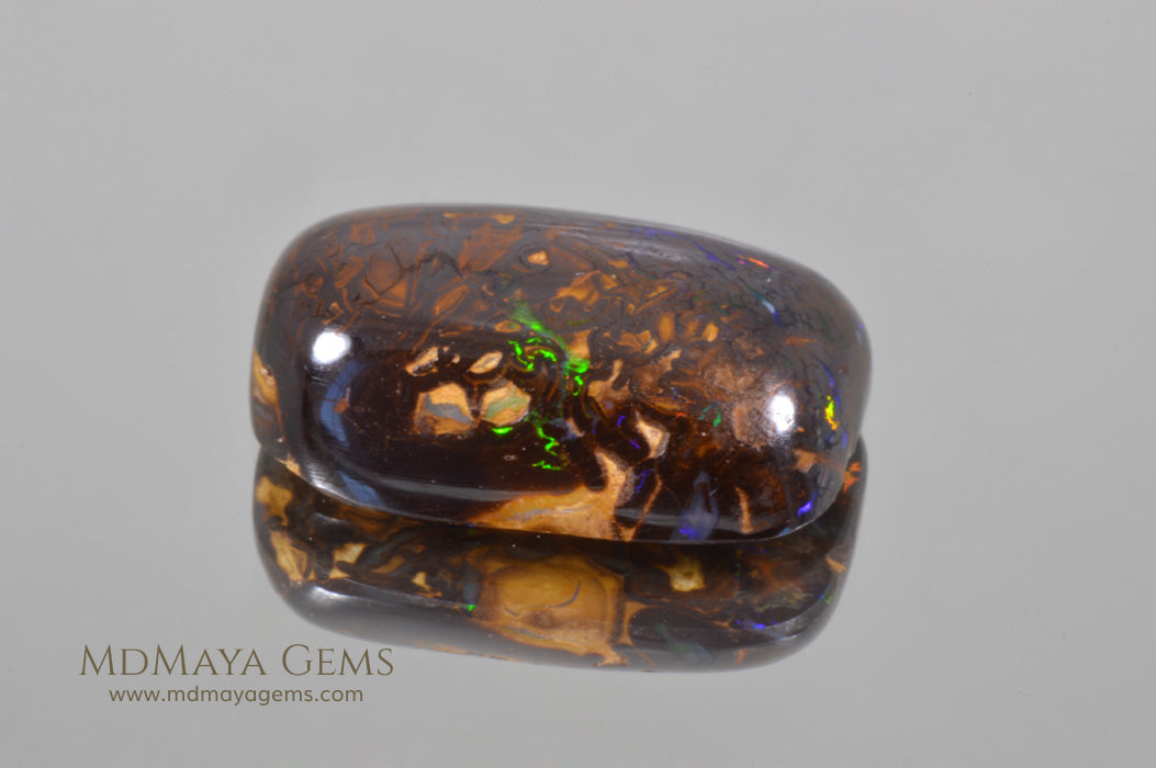 Natural Solid Matrix Boulder Opal 9.76 ct