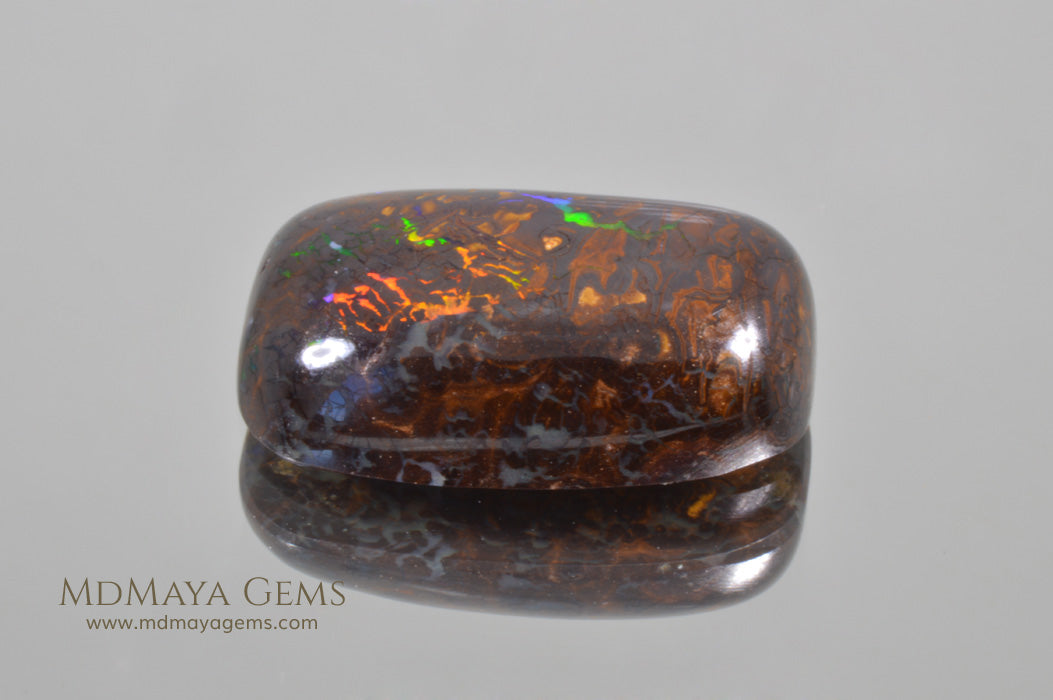 Natural Solid Matrix Boulder Opal 9.76 ct