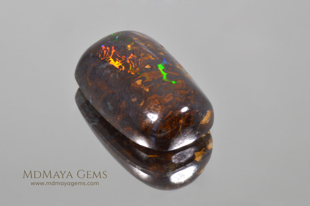 Natural Solid Matrix Boulder Opal 9.76 ct