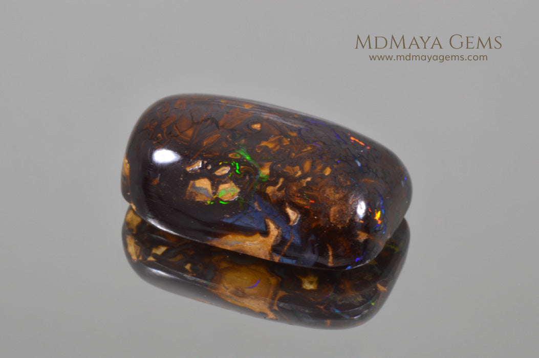 Natural Solid Matrix Boulder Opal 9.76 ct