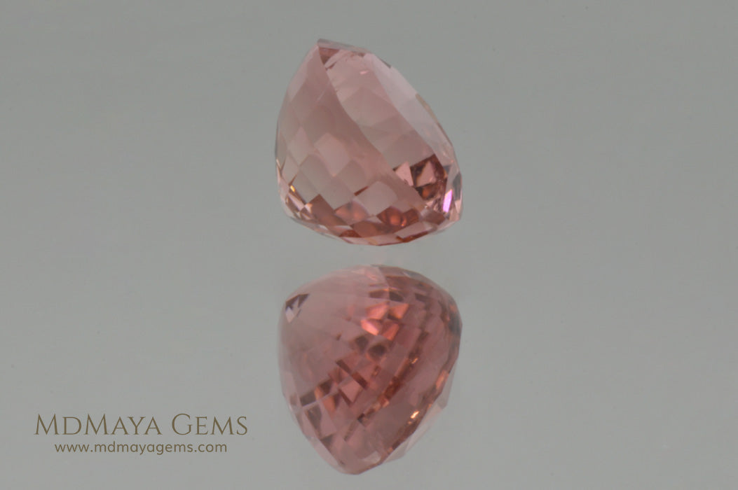 Natural Bi Color African Tourmaline Oval Cut 2.82 ct 