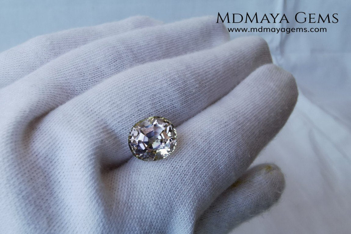 rare bicolour tourmaline 4.71 ct 