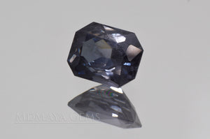 Pretty Bluish Gray Spinel Unheated, Octagon Cut, 1.78 ct. Perfect for Engagement Ring