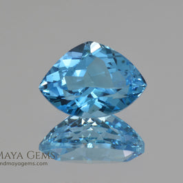 Magnificent Blue Topaz Stone Fancy Cut 7.87 ct