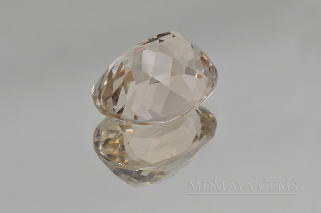 Sparkling Light Brown Topaz 22.35 ct perfect for an engagement ring