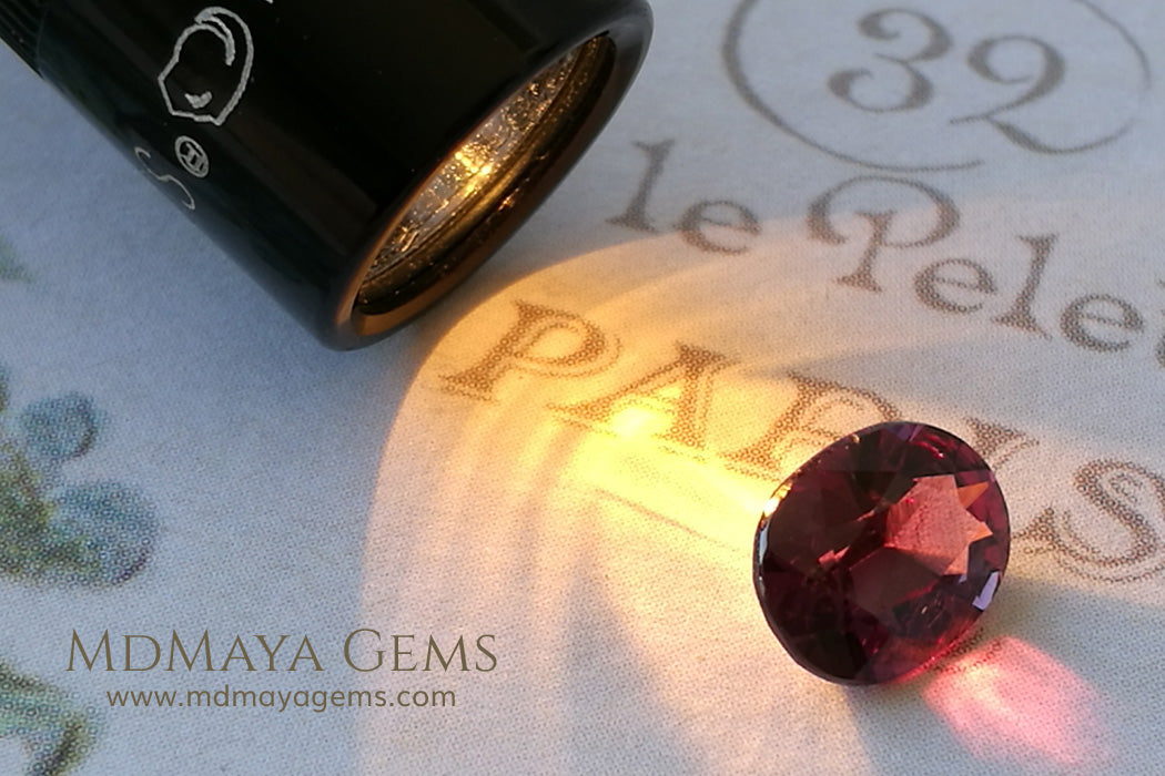 Color Change Garnet Oval Cut 1.41 ct