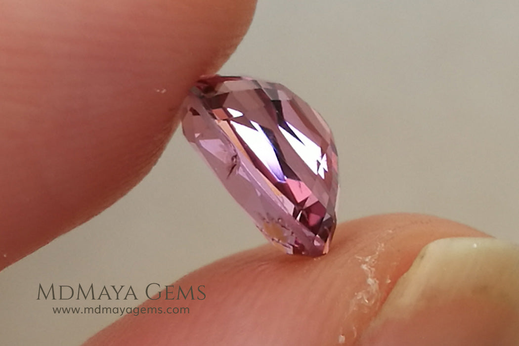 Lustrious Pink Spinel Cushion Cut 1.68 ct