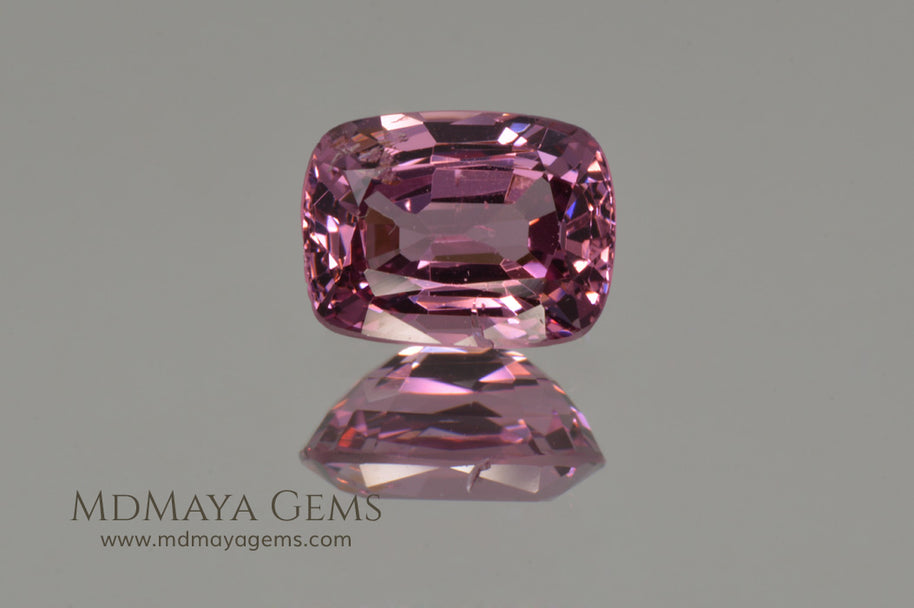 Lustrious Pink Spinel Cushion Cut 1.68 ct