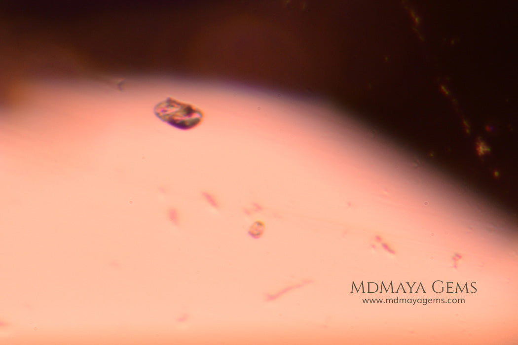 Inclusions Pink Raspberry Spinel from Burma Cushion Cut 2.34 ct