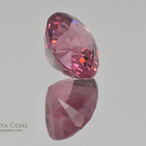 Rich Lotus Blossom Pink Spinel from Burma Oval Cut 1.70 ct